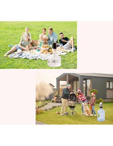 Dispensador de Agua Eléctrico Golden Andes 5 Galones Batería