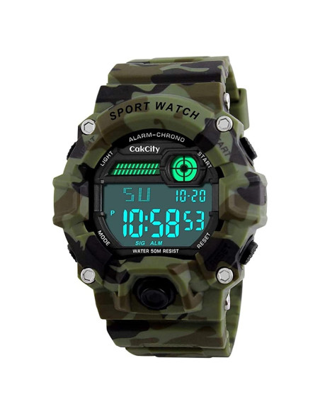 Reloj Deportivo Digital CakCity para Niños Impermeable