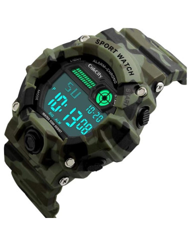 Reloj Deportivo Digital CakCity para Niños Impermeable