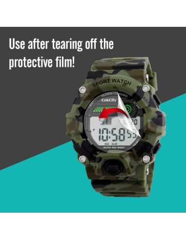 Reloj Deportivo Digital CakCity para Niños Impermeable