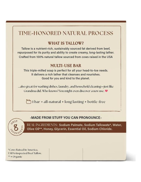 Set de Jabón Natural de Tallo Provence Essentials - 4x142g