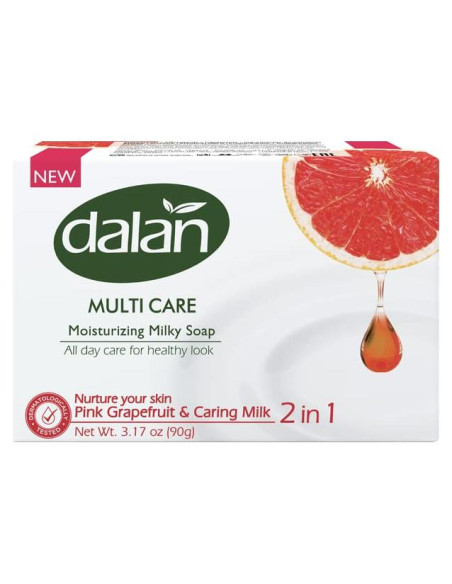 Jabón Hidratante Dalan Multi Care 2 en 1 6 Unidades