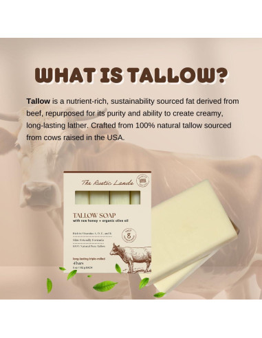 Set de Jabón Natural de Tallo Provence Essentials - 4x142g