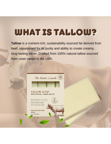 Set de Jabón Natural de Tallo Provence Essentials - 4x142g