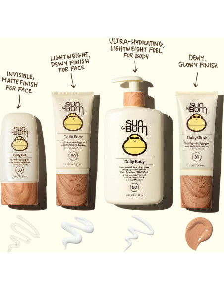 Protector Solar Facial Gel Sun Bum SPF 50 48.2 ml Vegano