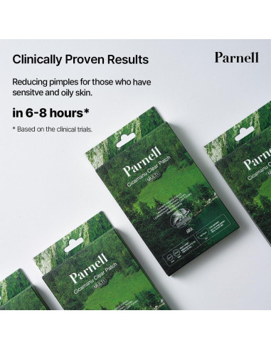 Parche Hidrocoloide Parnell Cicamanu para Acné - 68 Unidades