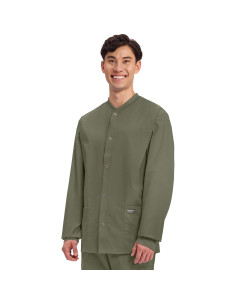 Chaqueta de Scrubs para Hombre Cherokee WW360 Oliva 2XL 2