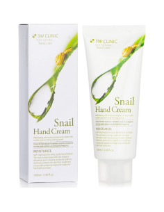 Crema de Manos 3W Clinic con Extracto de Caracol 95g 2