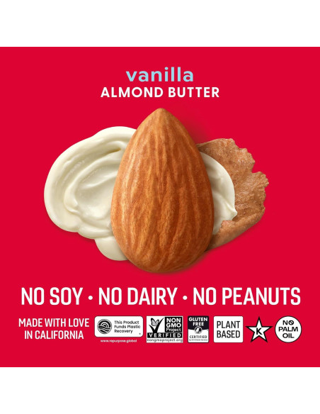 Mantequilla de Almendra Vainilla Asada Octonuts 453g - Vegana