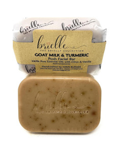 Jabón Facial Posh Brielle de Leche de Cabra y Cúrcuma 85g 2