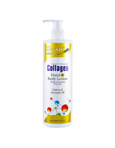 Loción Corporal de Colágeno DISAAR 480ml con Vitamina E y Aguacate