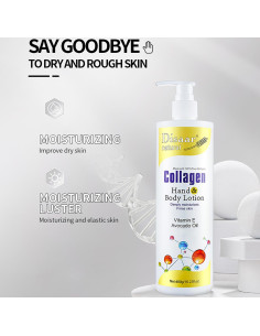 Loción Corporal de Colágeno DISAAR 480ml con Vitamina E y Aguacate 2