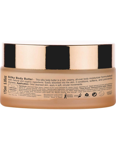 Manteca Corporal Sedosa Gratiae 168 Onzas Anti Envejecimiento