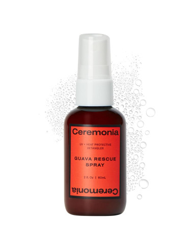 Spray Desenredante Ceremonia Guayaba 50 ml Protección UV y Térmica