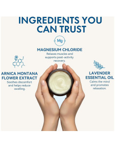 Crema de Magnesio con Árnica y Lavanda Roseblem 100g 2