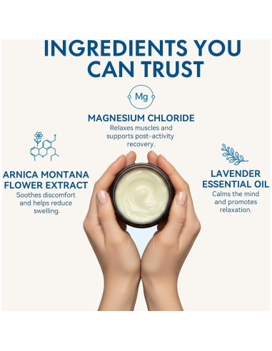 Crema de Magnesio con Árnica y Lavanda Roseblem 100g