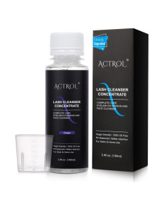 Concentrado Limpiador de Pestañas 100ml ACTROL Uva - Champú Espumoso