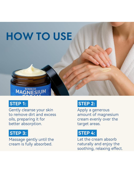 Crema de Magnesio con Árnica y Lavanda Roseblem 100g