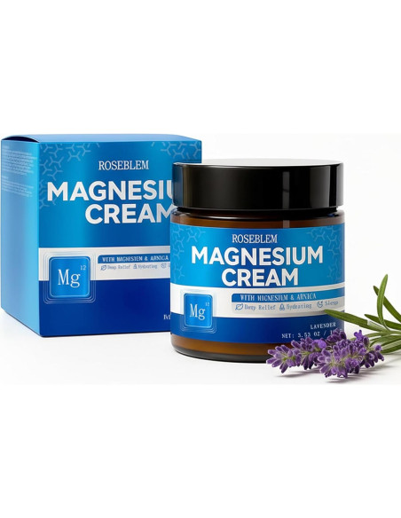 Crema de Magnesio con Árnica y Lavanda Roseblem 100g