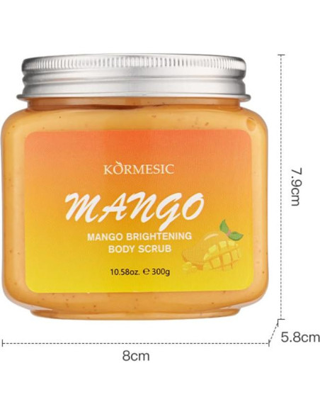 Exfoliante Corporal Vegano Dr.emmet Mango 316g Piel Suave