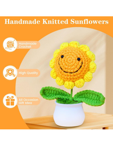 Cesta de Regalos de Girasol OHATOS para Mujeres - 7 Piezas