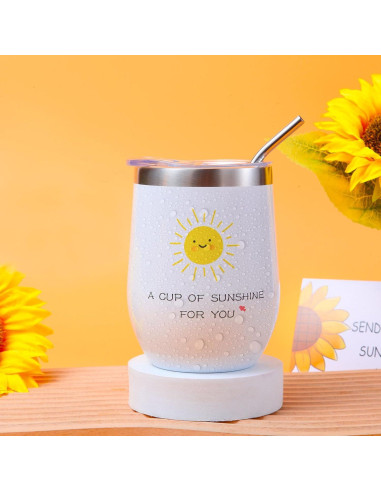 Cesta de Regalos de Girasol OHATOS para Mujeres - 7 Piezas