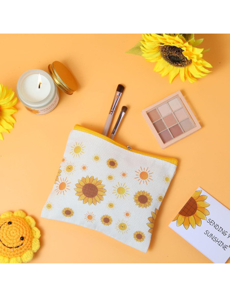 Cesta de Regalos de Girasol OHATOS para Mujeres - 7 Piezas