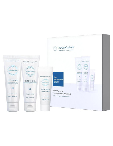 Kit SOS PP OxygenCeuticals - Gel, Suero y Crema Post Procedimiento