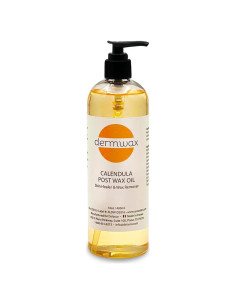 Aceite Post Cera Dermwax 473ml - Calma la Piel Después de Depilación