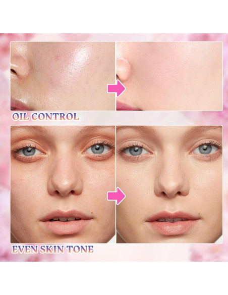 Juego de Cuidado de la Piel Sakura 8 Piezas Hidratante