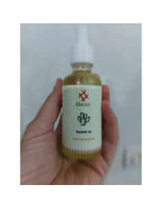 Juego de Cuidado de Barba Idacoo - Jabón y Aceite Natural 2