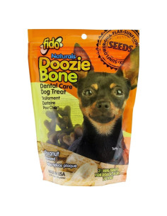 Fido Doozie Bones Huesos Dentales Sabor Cacahuate 21 Mini