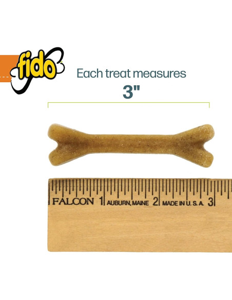 Fido Doozie Bones Huesos Dentales Sabor Cacahuate 21 Mini