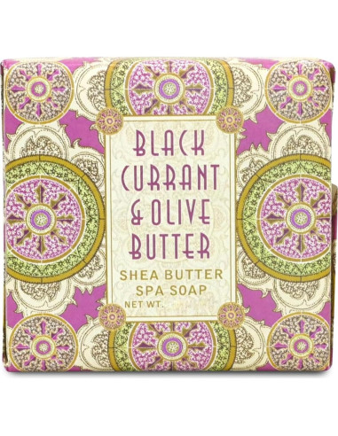 Jabón Botánico Mini Greenwich Bay - Paquete de 12 x 53.86 g - Grosella Negra y Mantequilla de Oliva