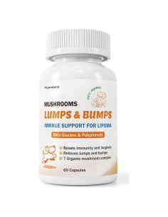 Suplemento de Hongo para Perros PKperekond - Cápsulas para Bultos y Lipomas