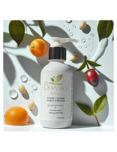 Limpiador Facial de Vitamina C Biorganics 198g - Aloe Vera y Rosa Mosqueta