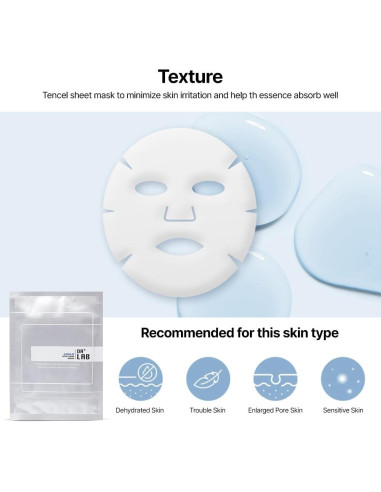 Mascarilla Facial Calmante Hydra-15 Ancors 5 Piezas Hidratante