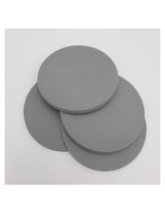 Bases Plásticas Grises para Miniaturas HERO 4x80 mm