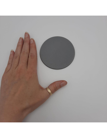 Bases Plásticas Grises para Miniaturas HERO 4x80 mm