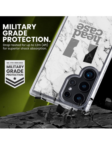 Funda de Gel Militar Head Case Designs FC Barcelona Messi para Samsung Galaxy S24 FE