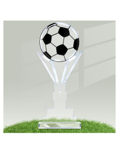 Trofeo de Fútbol Acrílico Moucuny 17 cm para Campeonatos