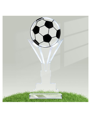 Trofeo de Fútbol Acrílico Moucuny 17 cm para Campeonatos