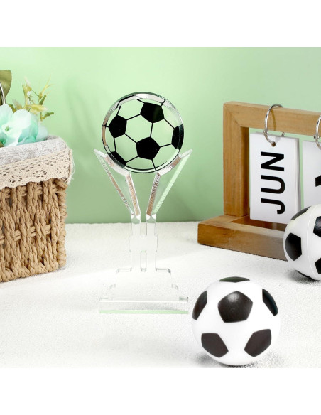 Trofeo de Fútbol Acrílico Moucuny 17 cm para Campeonatos