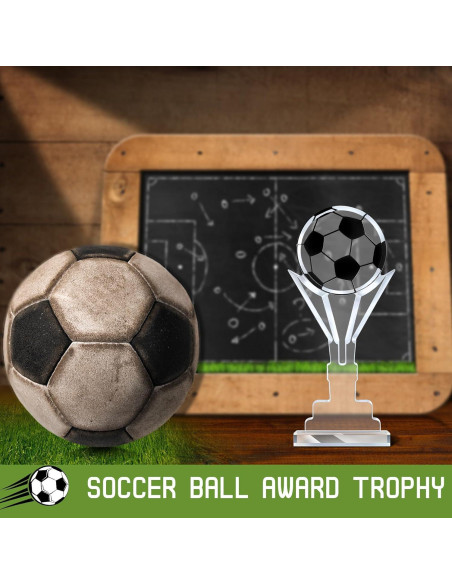 Trofeo de Fútbol Acrílico Moucuny 17 cm para Campeonatos