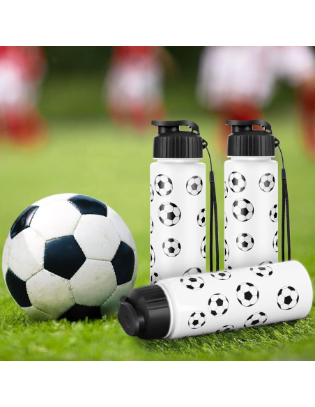 Set de 16 Botellas de Agua Reutilizables Olgaa 20 oz Fútbol