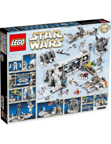 LEGO Star Wars Asalto en Hoth 75098 - Base Echo con 14 Minifiguras