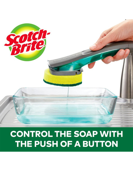 Kit Varita de Lavado Scotch-Brite con 5 Almohadillas Repuesto