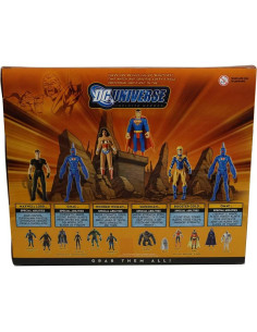 Paquete de 6 Figuras DC Universe Mattel - Superman, Mujer Maravilla y más 2