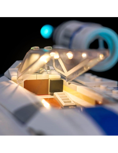 Iluminación LED Brickshining para LEGO U-Wing 75399 - Solo Luces