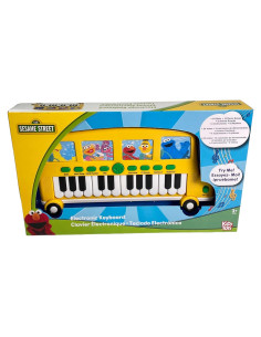 Teclado Electrónico Infantil Kidz Toyz - Piano Plaza Sésamo